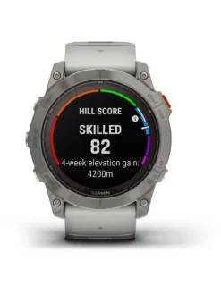 GARMIN Smartwatches | Herrenuhren-FĒNIX® 7X Pro - 51mm – Sapphire Solar Edition, Nebelgrau Titan 010-02778-15