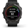 GARMIN Herrenuhren | Damenuhren-FĒNIX® 7X Pro - 51mm – Saphir Solar Edition, schwarz/carbongrau Titan 010-02778-11