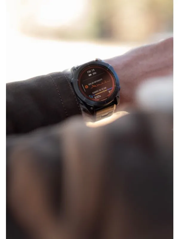 GARMIN Smartwatches | Herrenuhren-FĒNIX® 7X Pro - 51mm – Sapphire Solar Edition, Nebelgrau Titan 010-02778-15