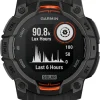 GARMIN Herrenuhren | Damenuhren-Instinct® 3 Solar - 45 mm, Schwarz, mit Silikon-Wechselarmband 22 mm Schwarz 010-02934-00