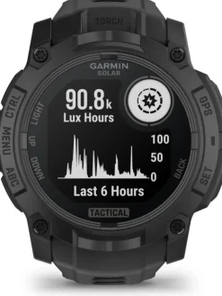 GARMIN Smartwatches-Instinct® 3 Solar - 50 mm Tactical Edition Schwarz 010-02935-50