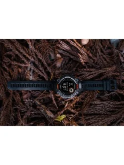 GARMIN Herrenuhren | Damenuhren-Instinct® 3 Solar - 50 mm, Kohle/Schwarz, mit Silikon-Wechselarmband 26 mm Kohle 010-02935-00