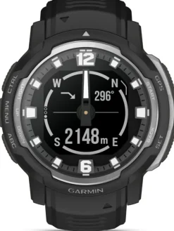 GARMIN Smartwatches | Herrenuhren-Instinct® Crossover - Standard Edition, Schwarz 45mm 010-02730-03
