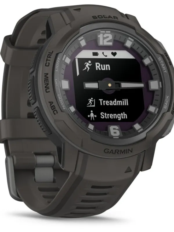 GARMIN Smartwatches | Herrenuhren-Instinct® Crossover Solar, Graphite 45mm 010-02730-01