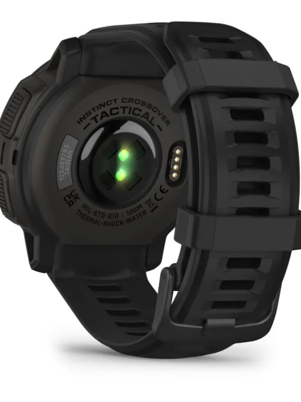 GARMIN Smartwatches | Herrenuhren-Instinct® Crossover Solar – Tactical Edition, Schwarz 45mm 010-02730-00