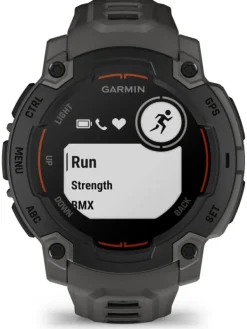 GARMIN Herrenuhren | Damenuhren-Instinct® E - 45 mm, Kohle/Schwarz, mit Silikon-Wechselarmband 22 mm Kohle 010-02933-00