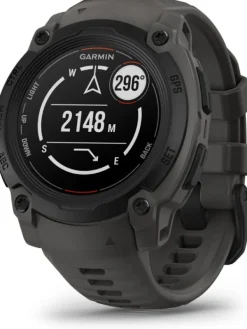 GARMIN Herrenuhren | Damenuhren-Instinct® E - 40 mm, Kohle/Schwarz, mit Silikon-Wechselarmband 20 mm Kohle 010-02932-00