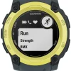 GARMIN Herrenuhren | Damenuhren-Instinct® E - 40 mm, Twilight/Electric Lime, mit Silikon-Wechselarmband 20 mm Twilight 010-02932-01
