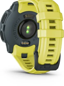 GARMIN Herrenuhren | Damenuhren-Instinct® E - 45 mm, Twilight/Electric Lime, mit Silikon-Wechselarmband 22 mm Electric Lime 010-02933-01