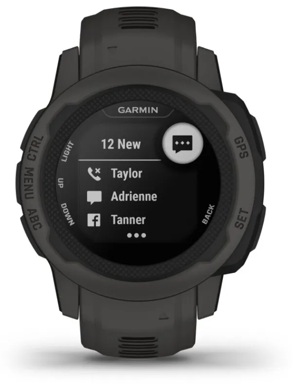 GARMIN Smartwatches | Herrenuhren-Instinct® 2S schiefergrau, 40mm, Silikonband 010-02563-00