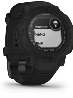 GARMIN Smartwatches | Herrenuhren-Instinct® 2 Solar – Tactical Edition Schwarz 45mm 010-02627-03
