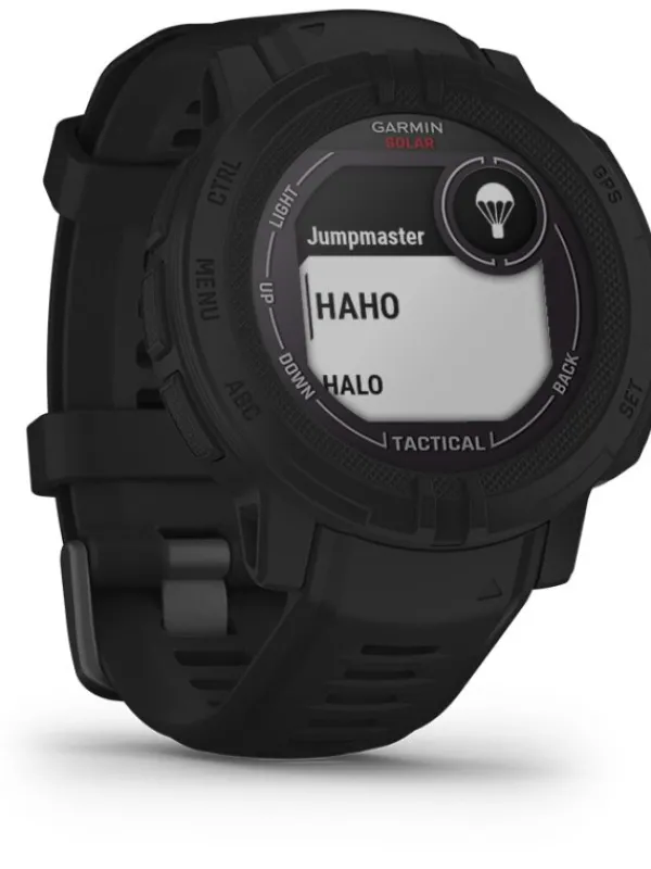 GARMIN Smartwatches | Herrenuhren-Instinct® 2 Solar – Tactical Edition Schwarz 45mm 010-02627-03