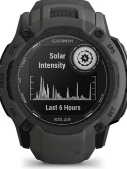 GARMIN Smartwatches | Herrenuhren-Instinct® 2X Solar, graphit, 50 mm, Silikonband 010-02805-00