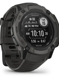 GARMIN Smartwatches | Herrenuhren-Instinct® 2X Solar, graphit, 50 mm, Silikonband 010-02805-00