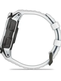 GARMIN Smartwatches | Herrenuhren-Instinct® 2X Solar, steinweiss, 50 mm, Silikonband 010-02805-04