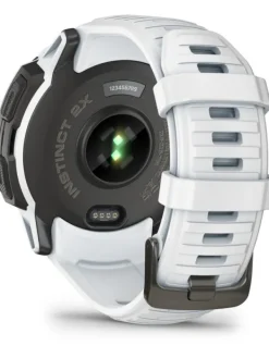 GARMIN Smartwatches | Herrenuhren-Instinct® 2X Solar, steinweiss, 50 mm, Silikonband 010-02805-04