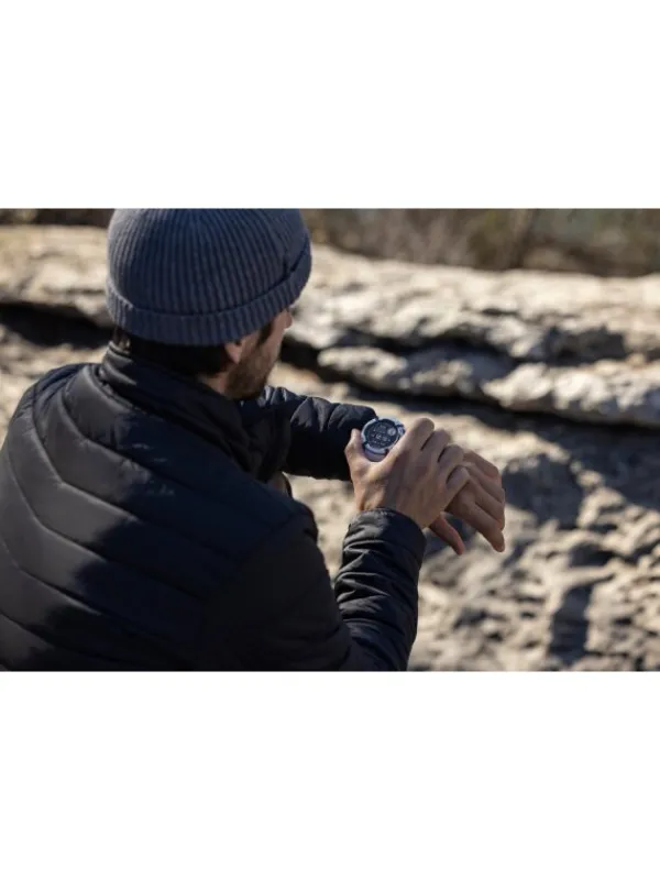 GARMIN Smartwatches | Herrenuhren-Instinct® 2X Solar, steinweiss, 50 mm, Silikonband 010-02805-04