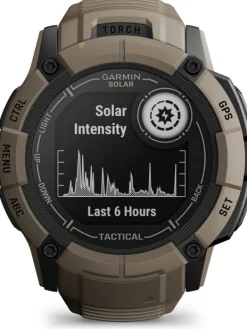 GARMIN Smartwatches | Herrenuhren-Instinct® 2X Solar, Tactical Edition, 50mm, olivgruen 010-02805-02