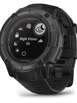 GARMIN Smartwatches | Herrenuhren-Instinct® 2X Solar, Tactical Edition, 50 mm, schwarz 010-02805-03