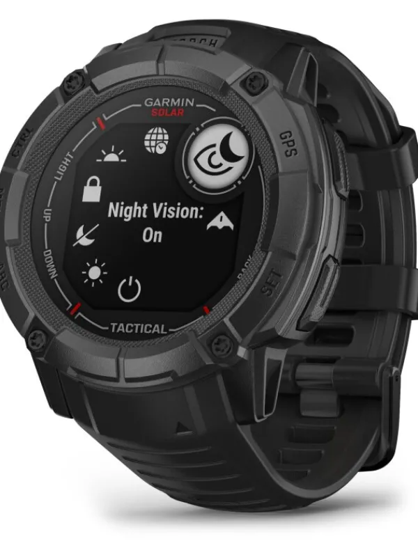 GARMIN Smartwatches | Herrenuhren-Instinct® 2X Solar, Tactical Edition, 50 mm, schwarz 010-02805-03