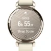 GARMIN Smartwatches | Damenuhren-Lily® 2, Kokosnuss/Cremegold Silikon 010-02839-00
