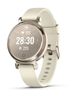 GARMIN Smartwatches | Damenuhren-Lily® 2, Kokosnuss/Cremegold Silikon 010-02839-00