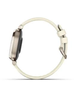 GARMIN Smartwatches | Damenuhren-Lily® 2, Kokosnuss/Cremegold Silikon 010-02839-00