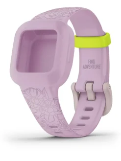 GARMIN Uhrenarmbänder-Original Armband mit rosafarbenem Blumenmotiv für vívofit® Jr. 3 010-12469-41