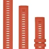 GARMIN Uhrenarmbänder-Original Instinct® 2S-Wechselarmband 20 mm, Silikon, Poppy, 3-teilig, Schließe - Edelstahl schwarz 010-13104-18