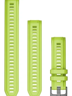 GARMIN Uhrenarmbänder-Original Instinct® 2S-Wechselarmband 20 mm, Silikon, Waikiki, 3-teilig, Schließe - Edelstahl schiefergrau 010-13104-05