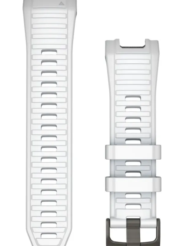 GARMIN Uhrenarmbänder-Original Instinct® 2X-Wechselarmband 26 mm, Silikon, steinweiß, Schließe - Edelstahl schwarz 010-13295-04