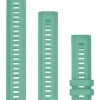 GARMIN Uhrenarmbänder-Original Instinct® 2S-Wechselarmband 20 mm, Silikon, Neo Tropic, 3-teilig, Schließe - Edelstahl schiefergrau 010-13104-02