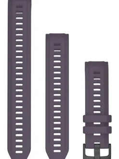 GARMIN Uhrenarmbänder-Original Instinct® 2S-Wechselarmband 20 mm, Silikon, Deep Orchid, 3-teilig, Schließe - Edelstahl schwarz 010-13104-17