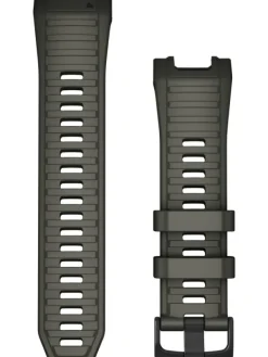 GARMIN Uhrenarmbänder-Original Instinct® 2X-Wechselarmband 26 mm, Silikon, moosgrün, Schließe - Edelstahl schwarz 010-13295-05