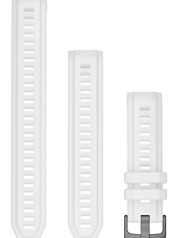 GARMIN Uhrenarmbänder-Original Instinct® 2S-Wechselarmband 20 mm, Silikon, Ericeira, 3-teilig, Schließe - Edelstahl schiefergrau 010-13104-06
