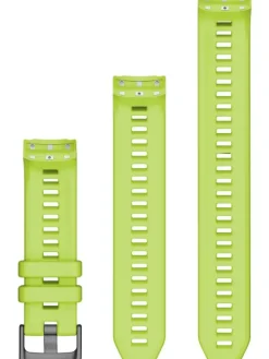 GARMIN Uhrenarmbänder-Original Instinct® 2S-Wechselarmband 20 mm, Silikon, Waikiki, 3-teilig, Schließe - Edelstahl schiefergrau 010-13104-05