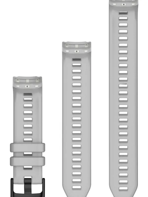 GARMIN Uhrenarmbänder-Original Instinct® 2S-Wechselarmband 20 mm, Silikon, Dunstgrau Camo, 3-teilig, Schließe - Edelstahl schwarz 010-13104-04