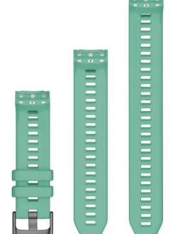 GARMIN Uhrenarmbänder-Original Instinct® 2S-Wechselarmband 20 mm, Silikon, Neo Tropic, 3-teilig, Schließe - Edelstahl schiefergrau 010-13104-02