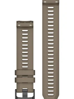 GARMIN Uhrenarmbänder-Original Instinct®-Wechselarmband 22 mm, Silikon, coyote Tan, Schließe - Edelstahl schwarz 010-13105-07