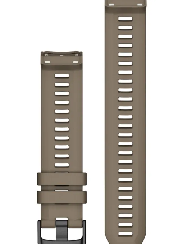 GARMIN Uhrenarmbänder-Original Instinct®-Wechselarmband 22 mm, Silikon, coyote Tan, Schließe - Edelstahl schwarz 010-13105-07
