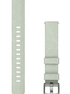 GARMIN Uhrenarmbänder-Original Lily® Quick-Relase 14 mm Nylon, Salbeigrau, Schließe - Aluminium silber 010-13302-11