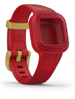 GARMIN Uhrenarmbänder-Original Marvel Iron Man Armband für vívofit® Jr. 3 010-12666-41