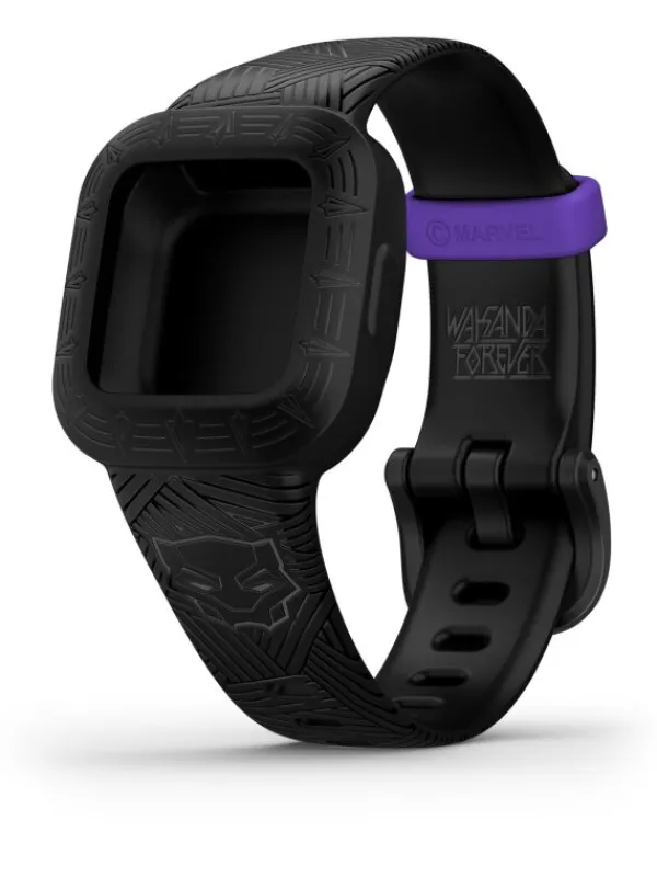 GARMIN Uhrenarmbänder-Original Marvel Black Panther Armband für vívofit® Jr. 3 010-12666-40