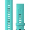GARMIN Uhrenarmbänder-Original QuickFit®-Armband 20 mm, Silikon, wasserblau, Schließe - Edelstahl schwarz 010-13102-05