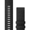 GARMIN Uhrenarmbänder-Original QuickFit®-Armband 26 mm, Nylon meliert, schwarz, Schließe - Edelstahl 010-12864-07