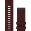 GARMIN Uhrenarmbänder-Original QuickFit®-Armband 26 mm, Nylon, rot, Schließe - Edelstahl schwarz 010-12864-06