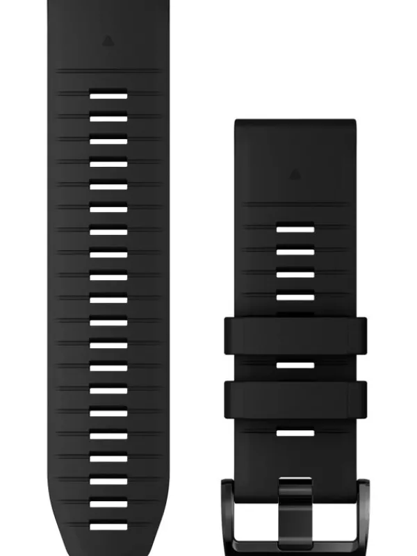 GARMIN Uhrenarmbänder-Original QuickFit®-Armband 26 mm, Silikon, schwarz, Schließe - Edelstahl 010-13281-00