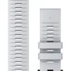 GARMIN Uhrenarmbänder-Original QuickFit®-Armband 26 mm, Silikon, steinweiß, Schließe - Edelstahl schwarz 010-13281-01