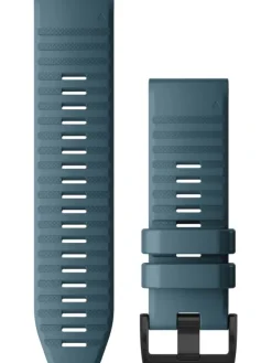 GARMIN Uhrenarmbänder-Original QuickFit®-Armband 26 mm, Silikon, wasserblau, Schließe - Edelstahl schwarz 010-12864-03