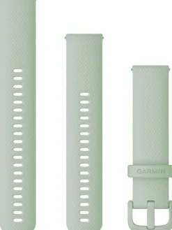 GARMIN Uhrenarmbänder-Original Quick-Relase 20 mm, Silikon, cool mint, 3-teilig, Schließe - faserverstärktes Polymer 010-12924-82